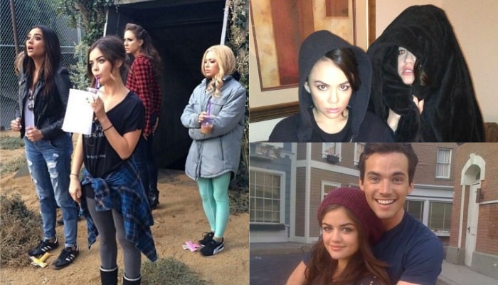 Pretty Little Liars : 10 photos de tournage qui vous feront voir la série autrement