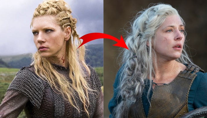 Vikings : la vraie raison derrière le changement de couleur des cheveux de Lagertha