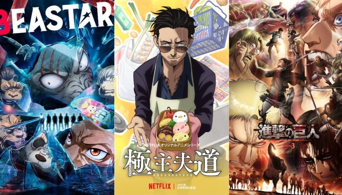 5 animes qui arriveront sur Netflix en 2021