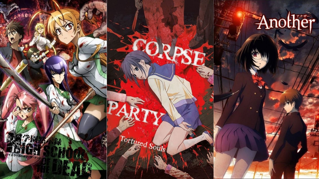 Another, Corpse Party, Parasyte&#8230; TOP 5 des anime horrifiques