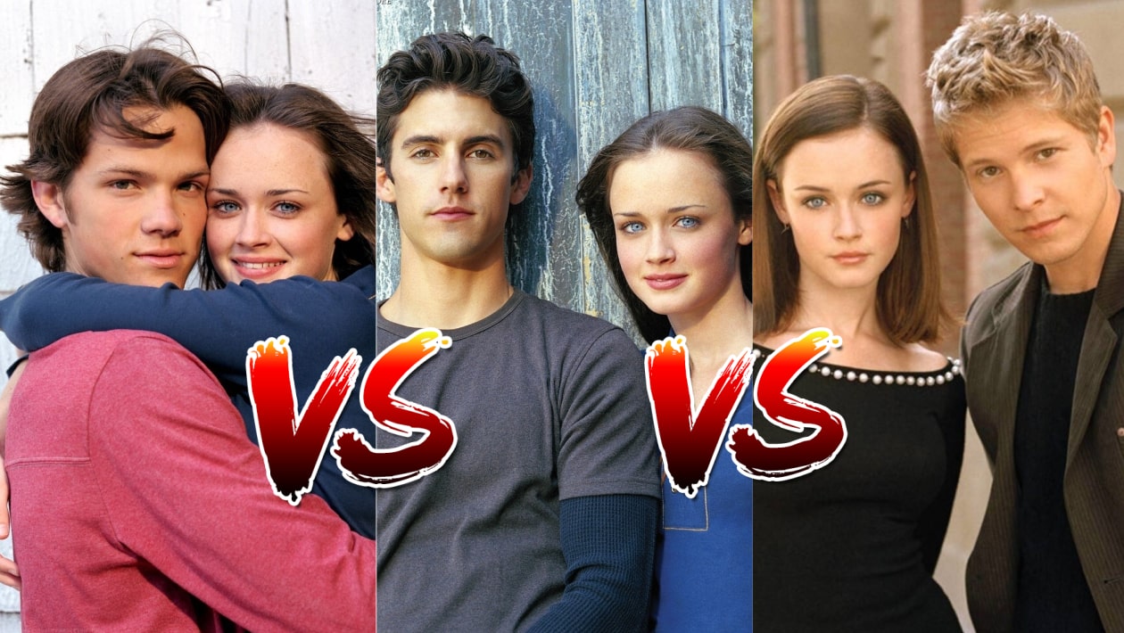 Sondage Gilmore Girls : tu préfères Rory avec Dean, Jess ou Logan ?