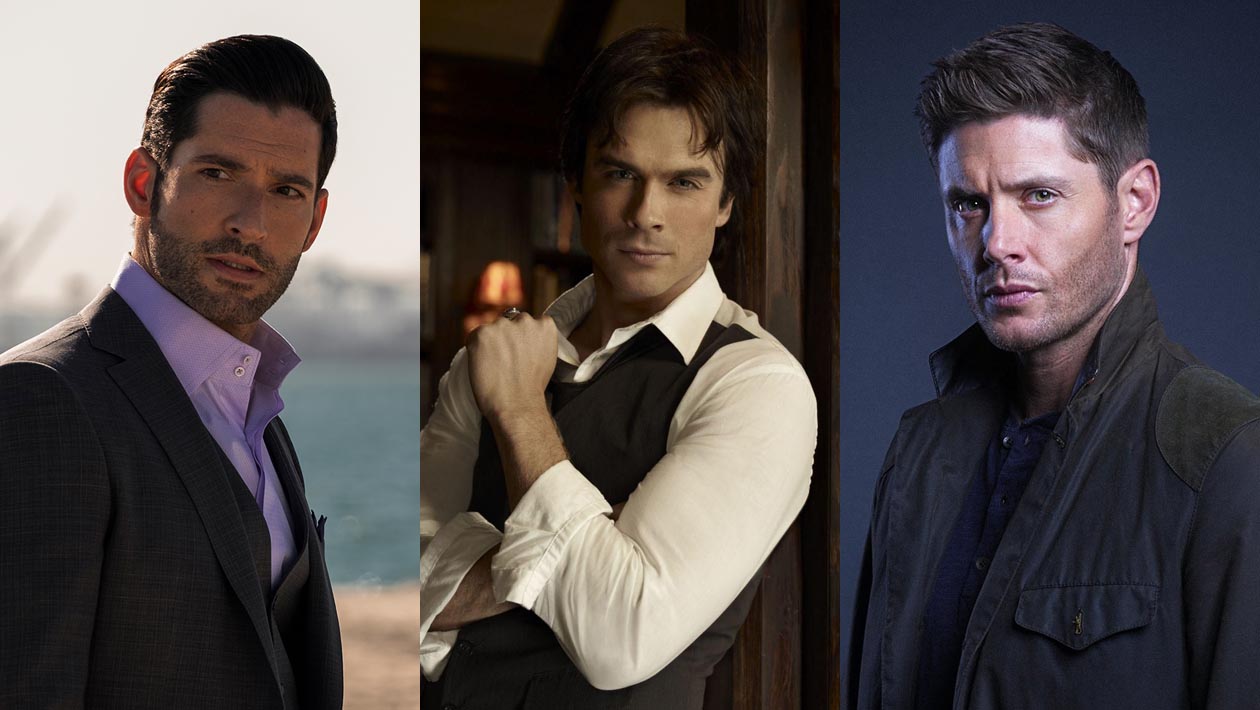 Sondage : kiss, marry, kill avec Lucifer, Damon Salvatore et Dean Winchester