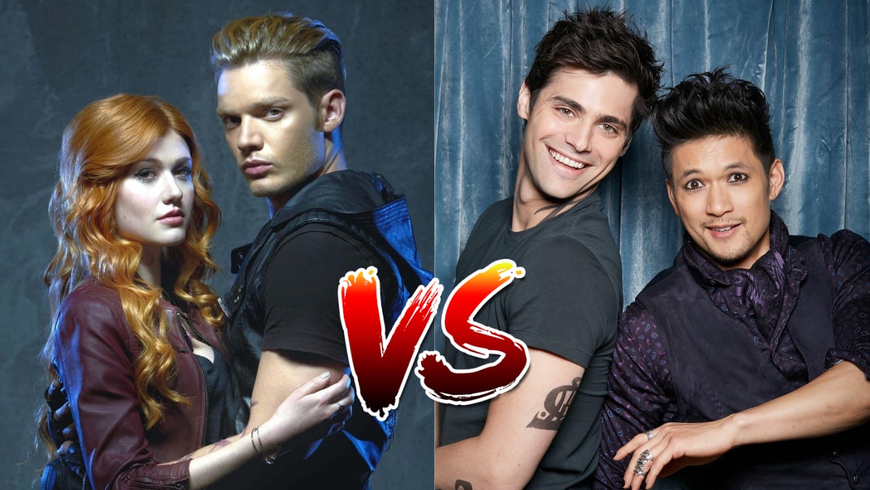 Sondage : le match ultime, tu préfères Clace ou Malec dans Shadowhunters ?