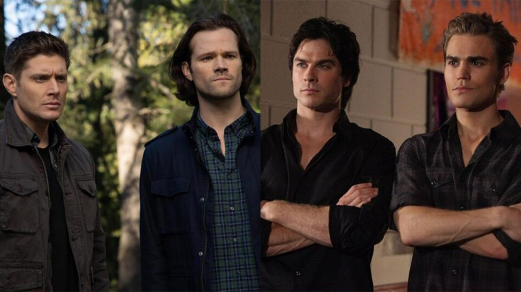 Sondage : tu préfères&#8230; Dean et Sam (Supernatural) ou Damon et Stefan (The Vampire Diaries) ?