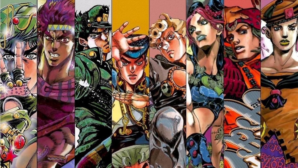 Sondage JoJo&rsquo;s Bizarre Adventure (JJBA) : choisis ta partie préférée