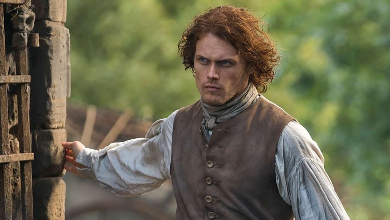 outlander, sam heughan, jamie fraser