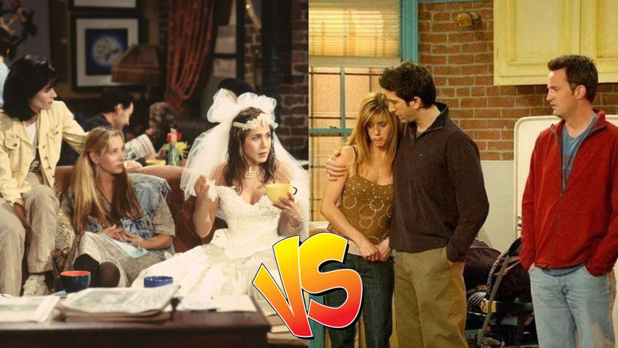 Sondage : tu préfères le premier ou le dernier épisode de Friends ?