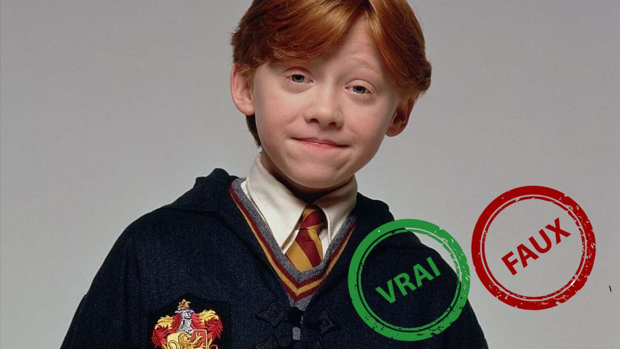 Harry Potter Impossible D Avoir Ce Quiz Vrai Ou Faux Sur Ron