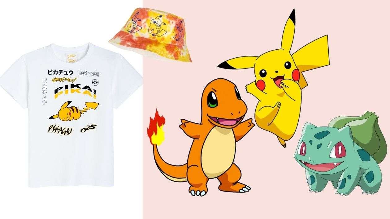 Pokémon fête ses 25 ans aux Galeries Lafayette avec une collection capsule canon