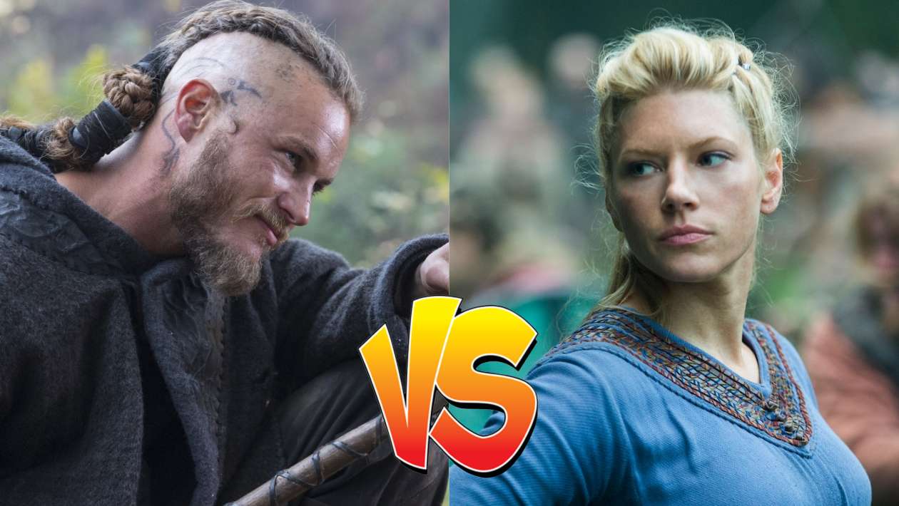 Sondage : le match ultime, tu préfères Ragnar ou Lagertha de Vikings ?