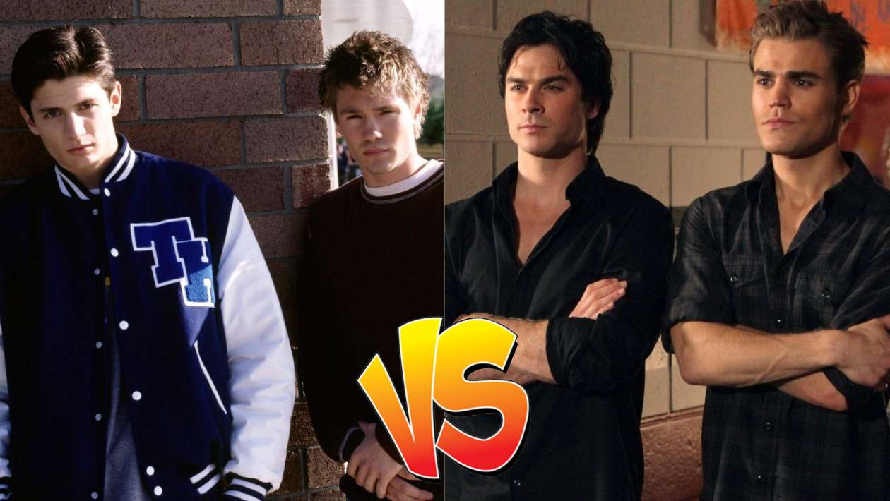 Sondage : le match ultime, tu préfères les frères Scott ou les frères Salvatore (The Vampire Diaries) ?