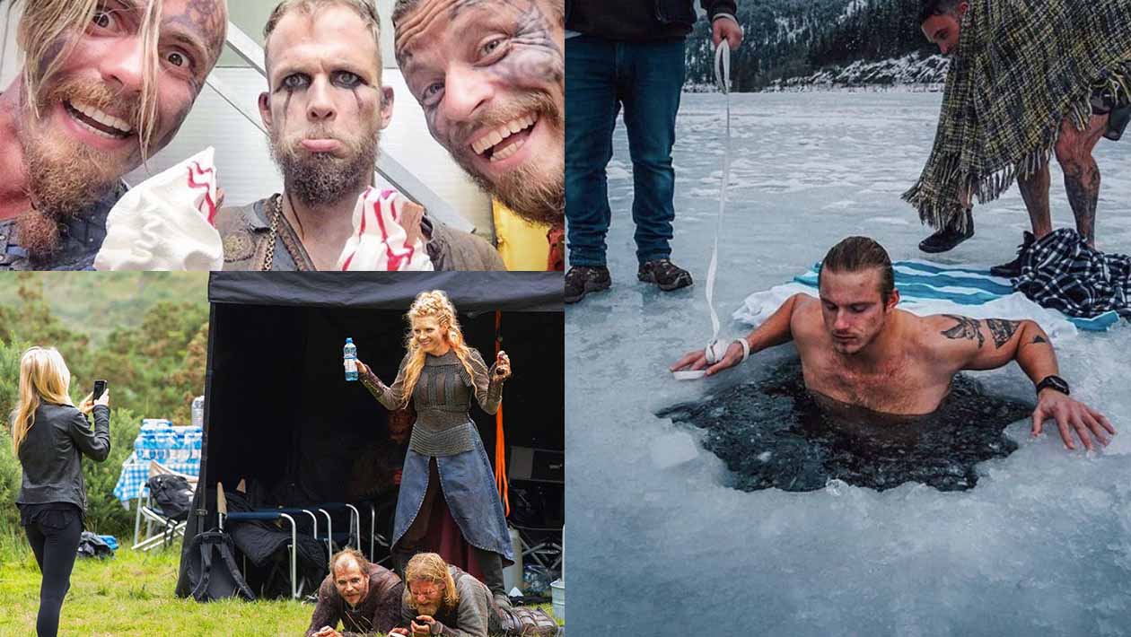 Vikings : 10 photos et vidéos des coulisses qui vous feront voir la série autrement #Saison2