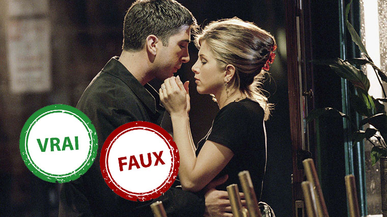 Friends : impossible d&rsquo;avoir 10/10 à ce quiz vrai ou faux sur Ross et Rachel