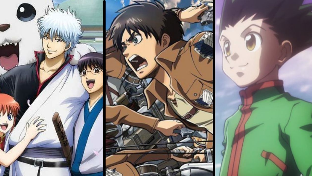 SNK, Gintama, Hunter x Hunter… Les 10 animes shōnens les mieux notés