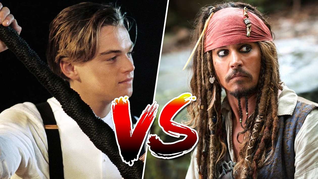 Sondage, le match ultime : tu préfères Jack Dawson (Titanic) ou Jack Sparrow (Pirates des Caraïbes) ?