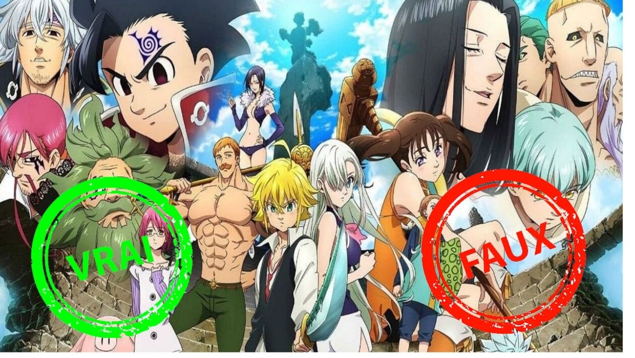 Impossible d’avoir 10/10 à ce quiz vrai ou faux sur Seven Deadly Sins