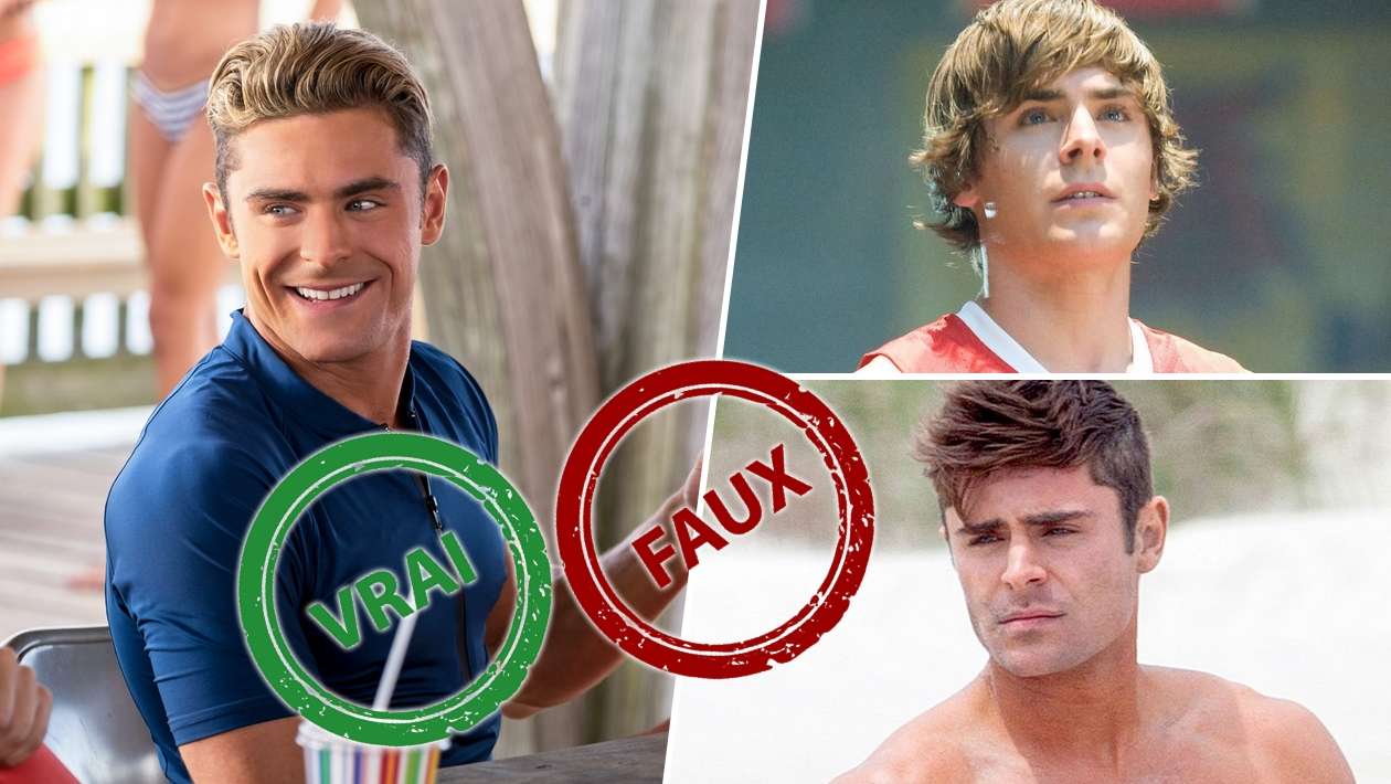 Seul un vrai fan de Zac Efron aura 10/10 à ce quiz vrai ou faux sur l&rsquo;acteur