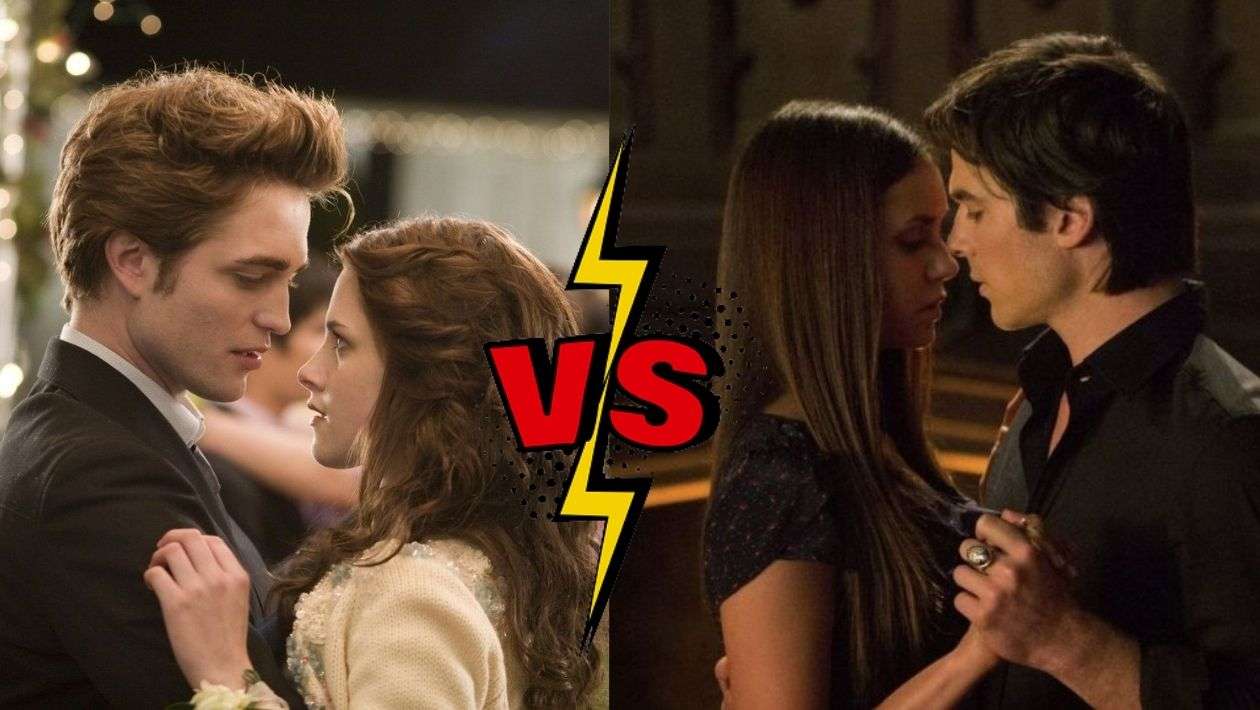 Sondage ultime : tu préfères le couple Edward/Bella (Twilight) ou Damon/Elena (The Vampire Diaries) ?