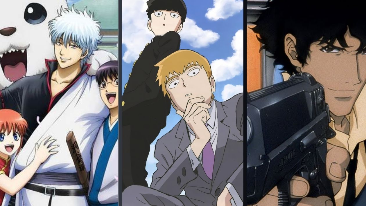 Gintama, Mob Psycho, Cowboy Bebop… Les 10 animes d&rsquo;humour les mieux notés