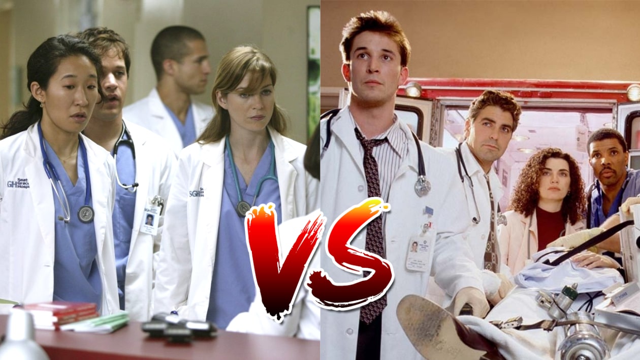 Sondage : le match ultime, tu préfères Grey’s Anatomy ou Urgences ?