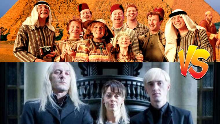 Sondage : match ultime, tu préfères la famille Weasley ou la famille Malefoy dans Harry Potter ?