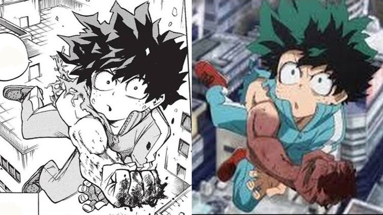 My Hero Academia (MHA) : 3 grosses différences entre le manga et l&rsquo;anime