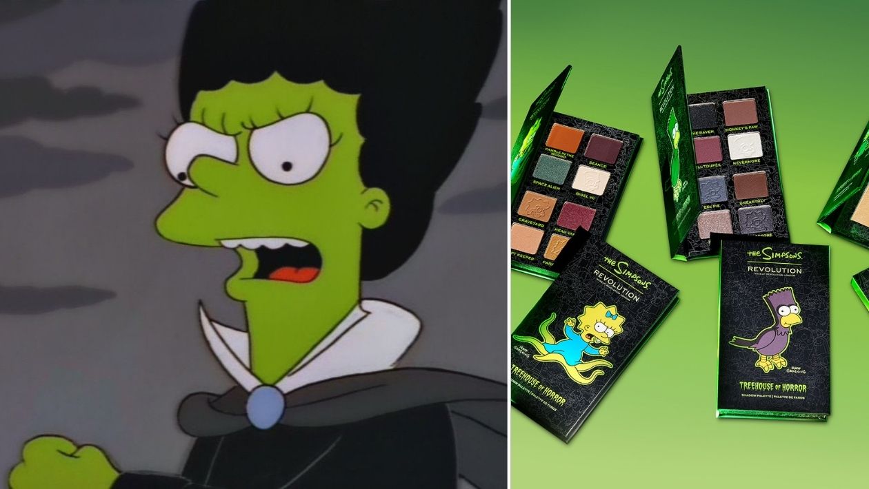 Les Simpson s&rsquo;invitent chez Revolution pour une ligne de maquillage spéciale Halloween