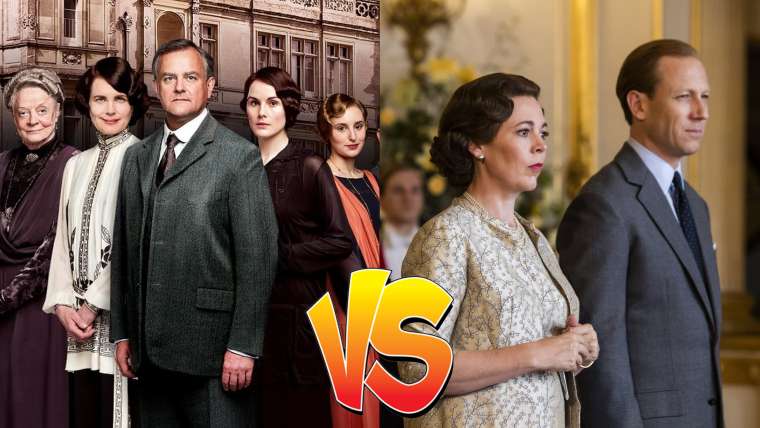 Sondage : match ultime, tu préfères Downton Abbey ou The Crown ?