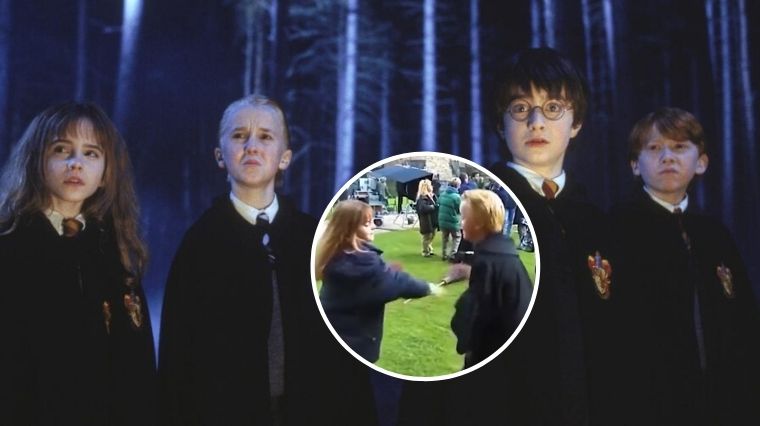 Harry Potter : nostalgique, Tom Felton partage une vidéo adorable du tournage du premier film