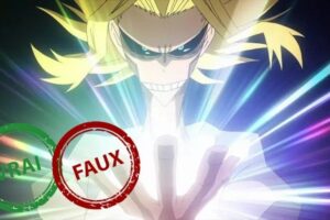 Quiz : seul un fan de My Hero Academia aura 10/10 à ce vrai ou faux sur les alters