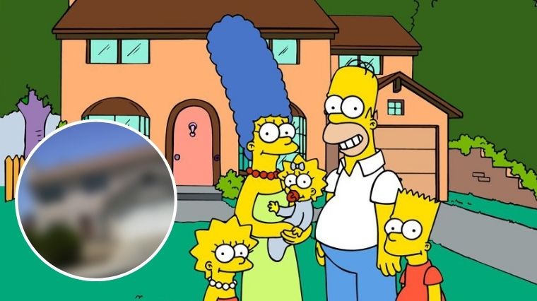 Les Simpson : une réplique de la maison d&rsquo;Homer et Marge existe dans la vraie vie