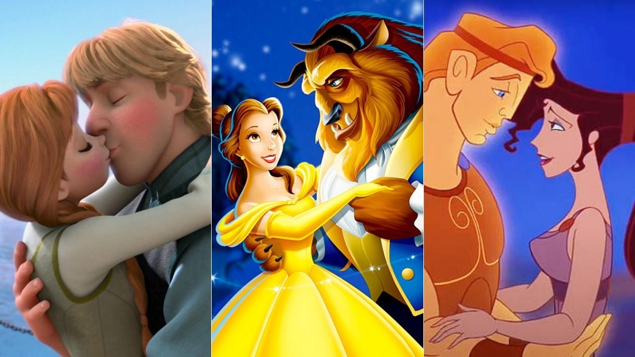 Les 10 meilleurs couples des films d'animation Disney selon les fans