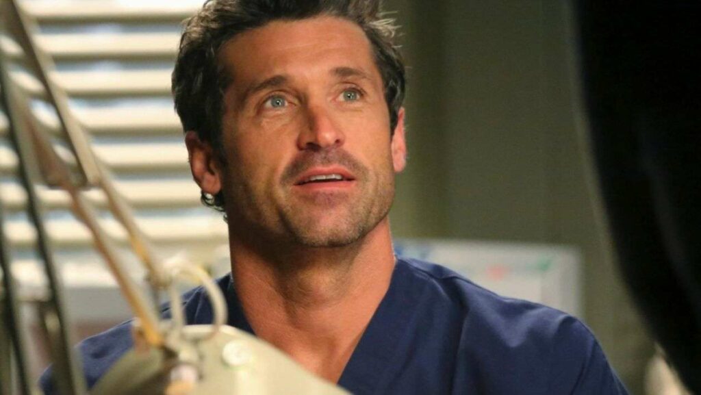 derek shepherd, joué par Patrick Dempsey dans Grey's Anatomy