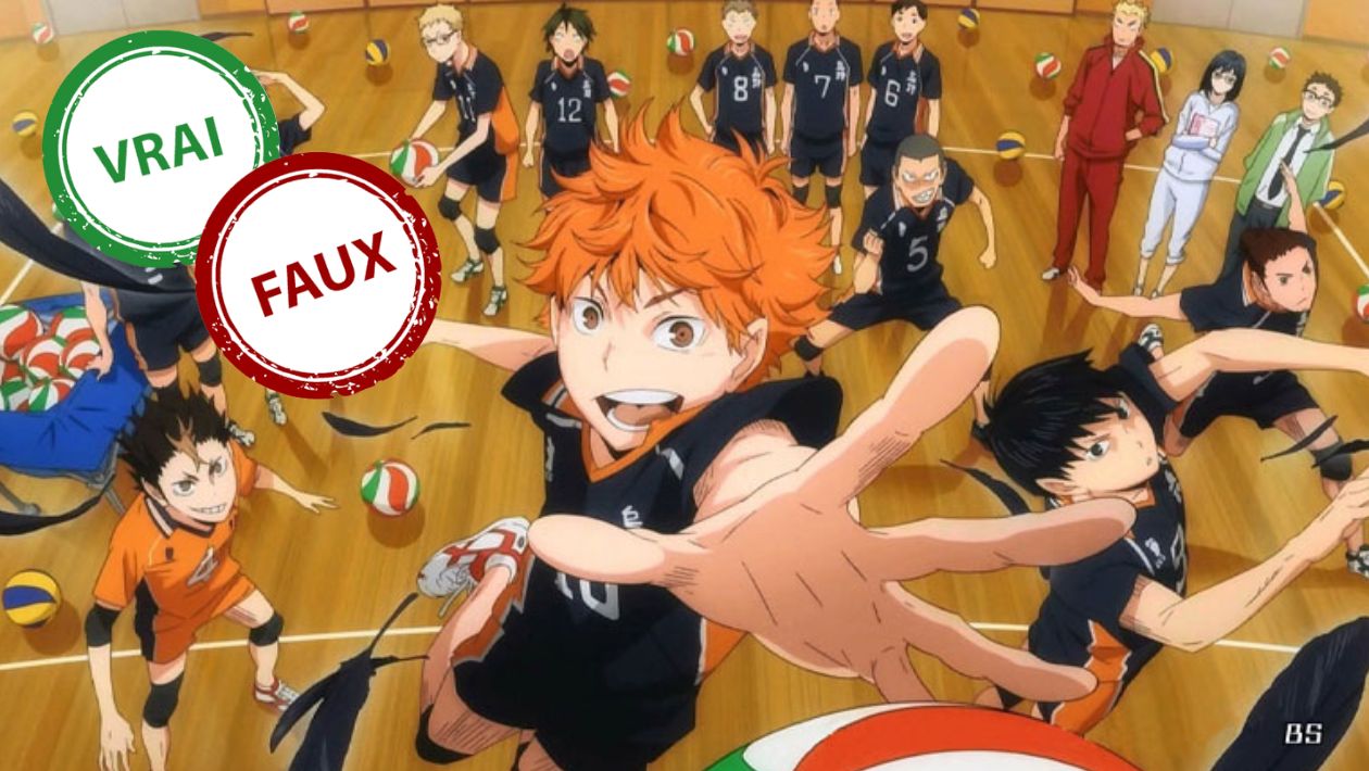 Haikyu!! : auras-tu 10/10 à ce quiz vrai ou faux sur l&rsquo;anime ?