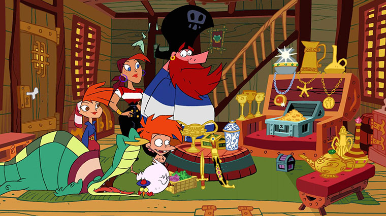 La Famille Pirate : seul un vrai fan du dessin animé aura 5/5 à ce quiz