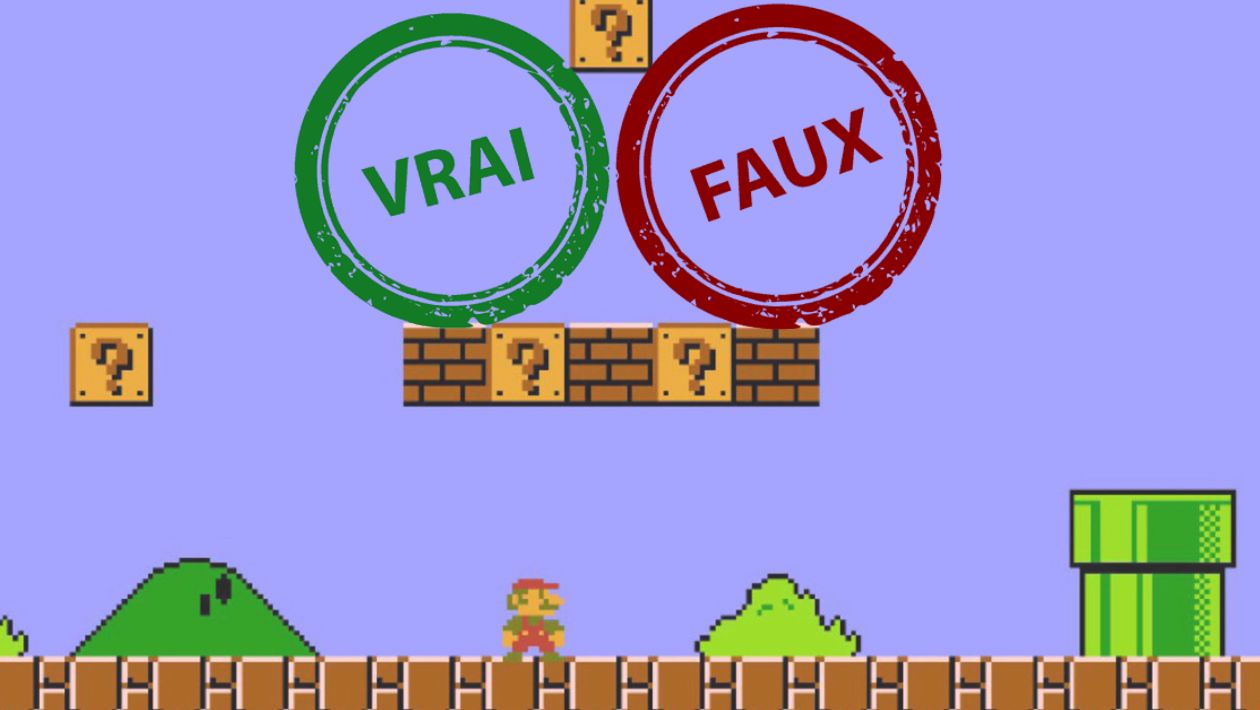 Super Mario Bros : impossible d&rsquo;avoir 10/10 à ce quiz vrai ou faux sur le jeu vidéo