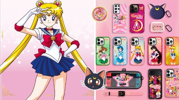 Sailor Moon : habille ton téléphone aux couleurs des guerrières grâce à Casetify