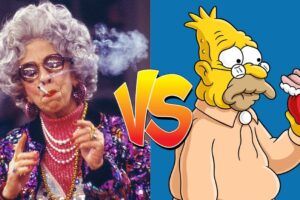 Sondage : quel grand-parent préfères-tu entre Yetta (Une Nounou D’Enfer) et Abraham (Les Simpson) ?