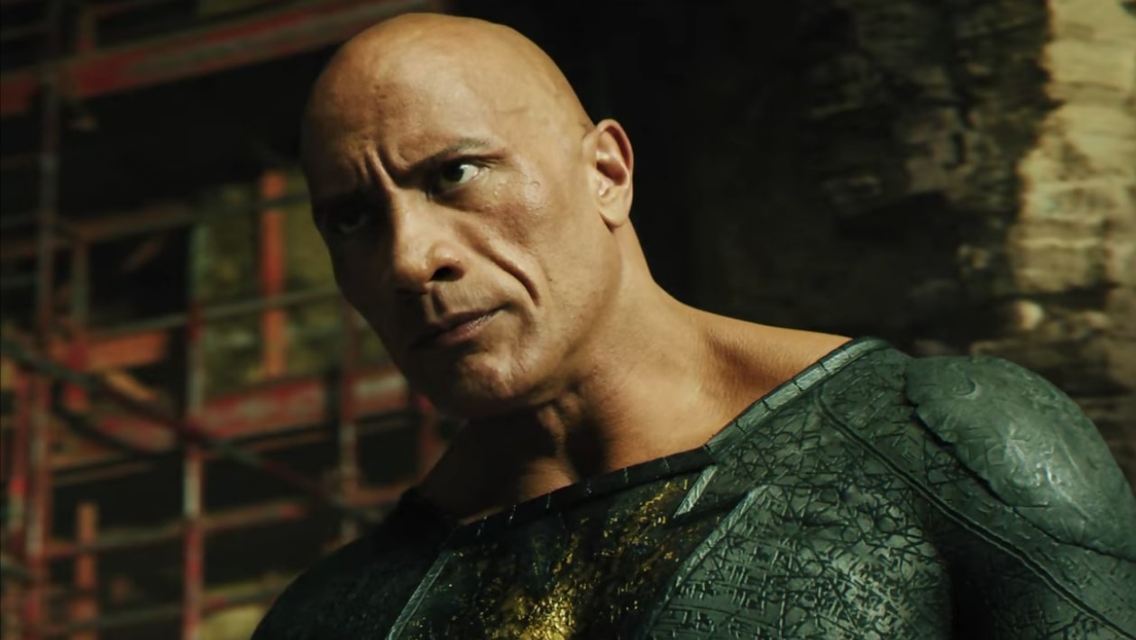 Black Adam : Dwayne Johnson enfile le costume du méchant DC dans une bande-annonce explosive