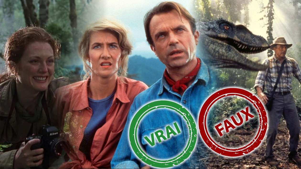 Jurassic Park est ta saga préférée si tu as 20/20 à ce quiz vrai ou faux