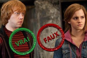 Quiz Harry Potter : seul un fan aura 5/5 à ce Vrai ou Faux sur Ron et Hermione