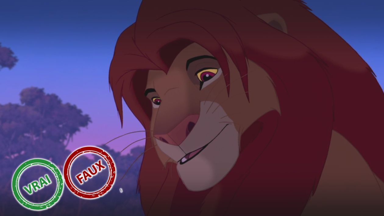 Le Roi Lion : impossible d&rsquo;avoir 5/5 à ce quiz vrai ou faux sur Simba