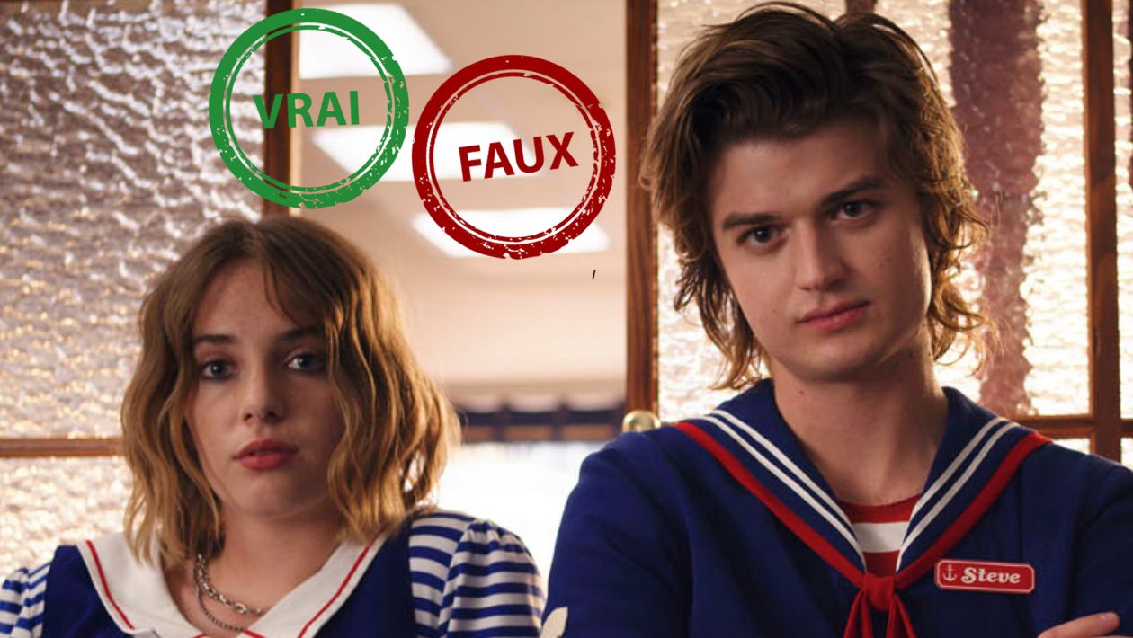 Stranger Things : impossible d’avoir 10/10 à ce quiz vrai faux sur le duo Steve et Robin