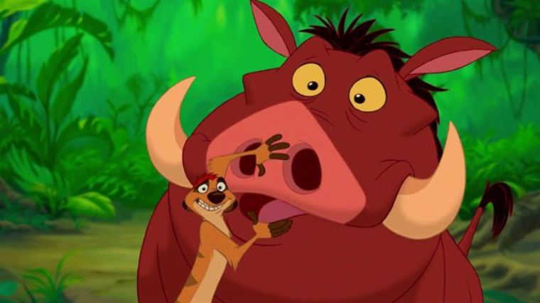 Sondage, le match ultime : tu préfères Timon ou Pumbaa dans Le Roi Lion ?