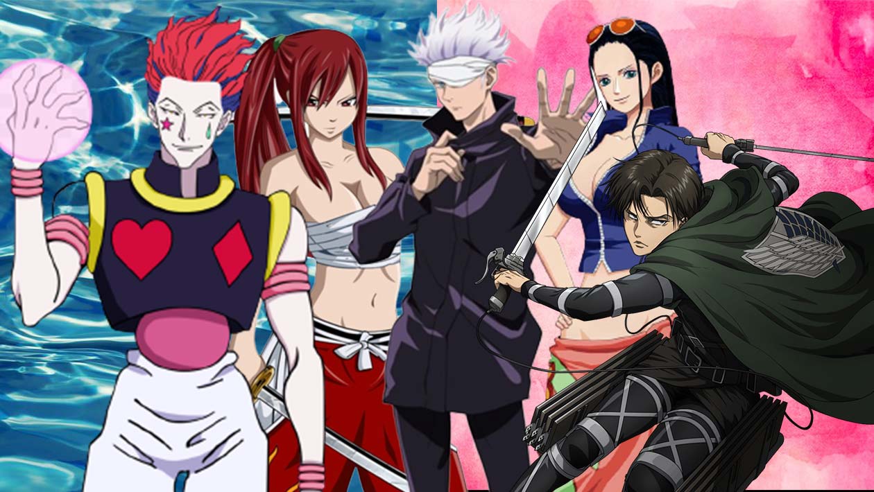 Quiz anime : ta couleur préférée te dira avec quels personnages tu seras en couple