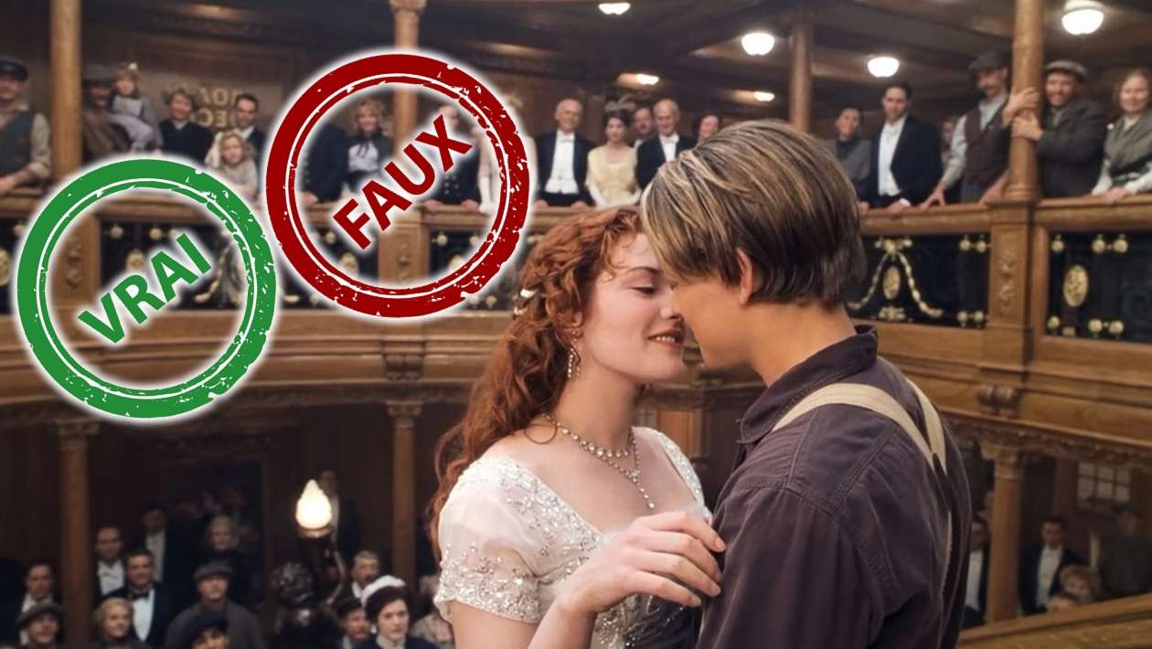 Titanic : impossible d&rsquo;avoir 5/5 à ce quiz vrai ou faux sur Jack et Rose