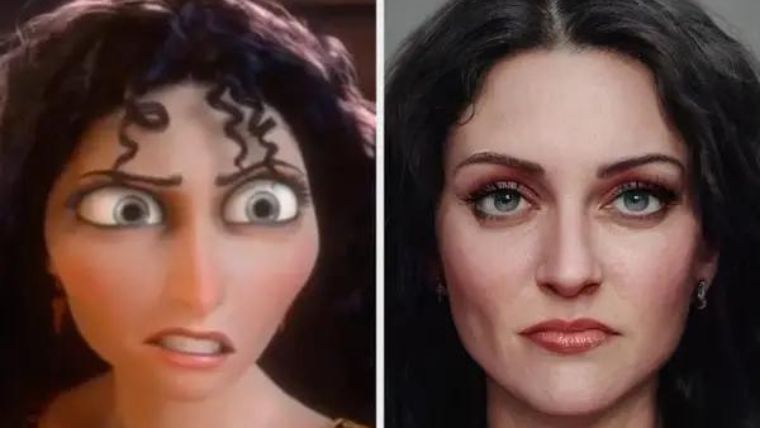 disney, méchant vrai vie, mère gothel