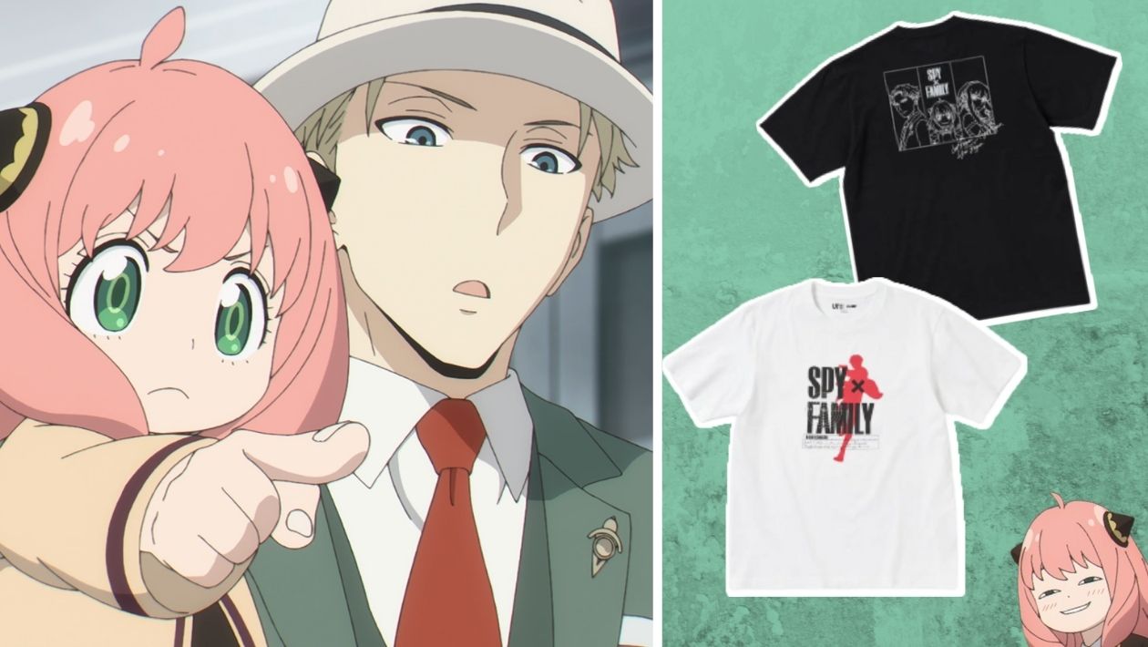 Spy x Family : Uniqlo offre aux fans de l&rsquo;anime une collection exclusive de tee-shirts