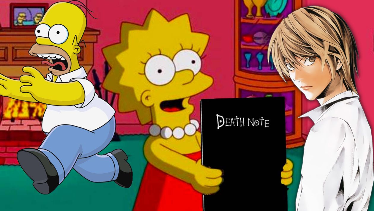 Les Simpson : une parodie de Death Note dans le prochain épisode d&rsquo;Halloween