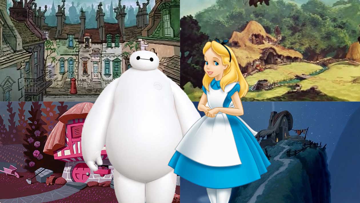 Quiz : impossible de trouver à quels films Disney ces maisons appartiennent